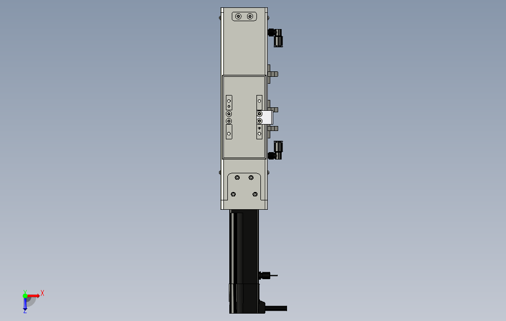 ECH6-50-BC煞車-M5系列直线模组.stp_STEP_模型图纸下载 – 懒石网