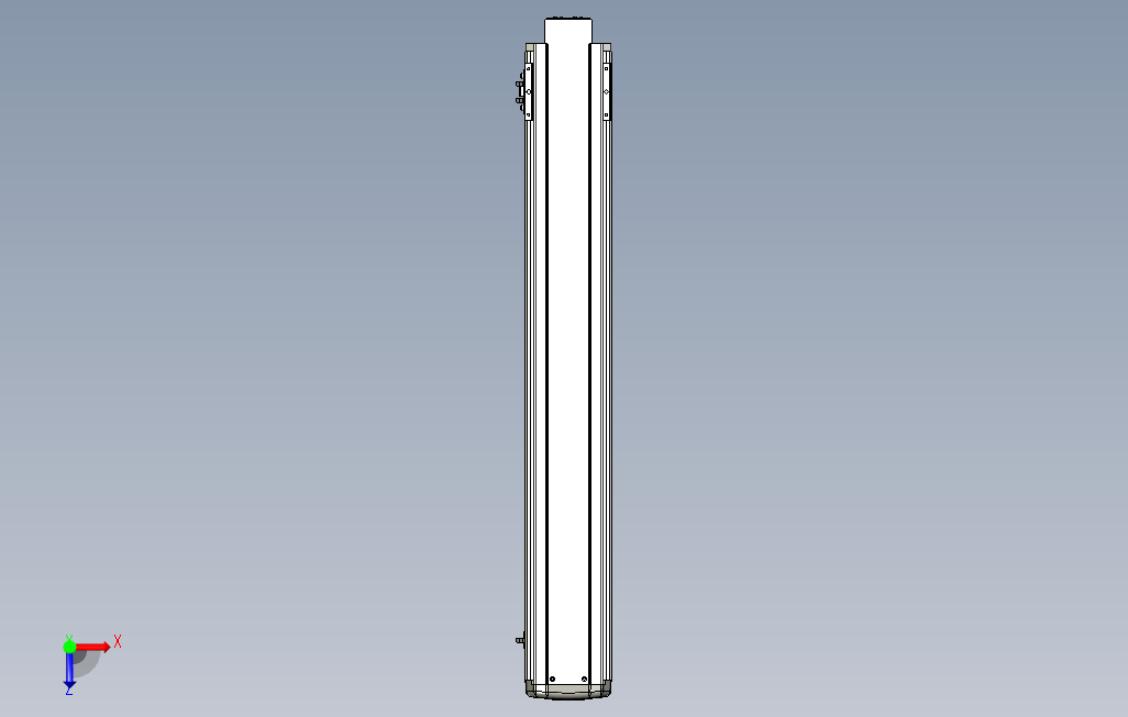 ETH13-850-BM-400W系列直线模组.stp 俯视图