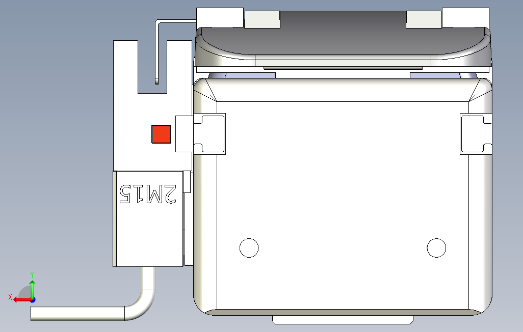 ETH5M-BC-250-M10B系列直线模组.stp 背面视图