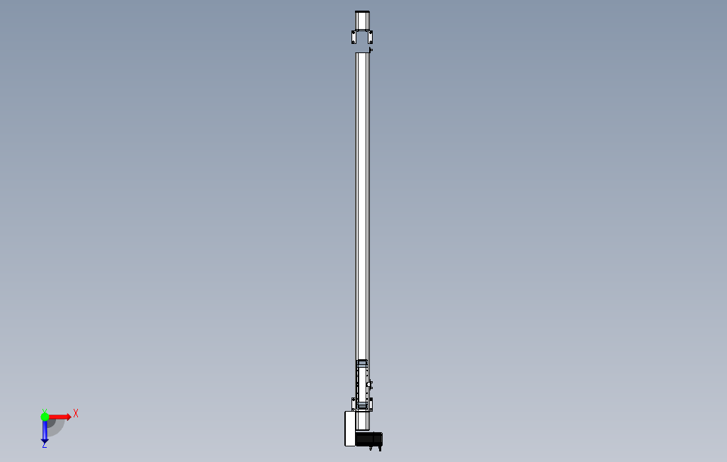 M65-S-1400-L-M40-C4系列直线模组.stp 俯视图