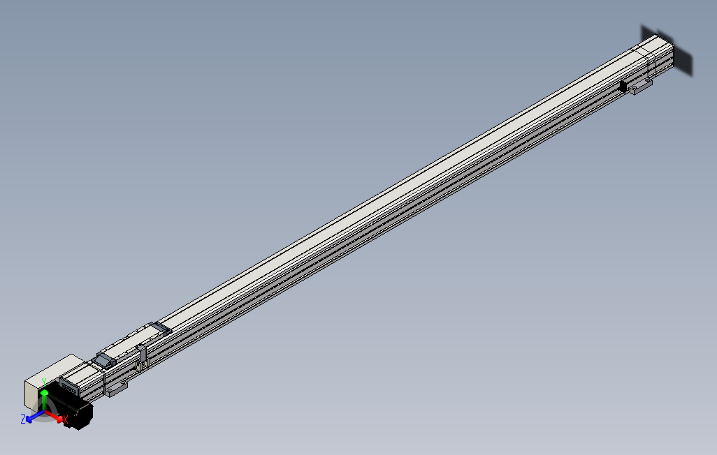 M65-S-1600-L-M40-C4系列直线模组.stp 主视图
