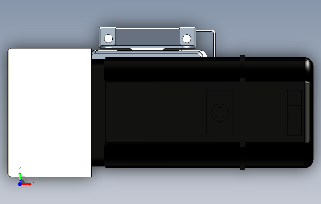 M65-S-X52-1000-L-M40-C4系列直线模组.stp 正面视图