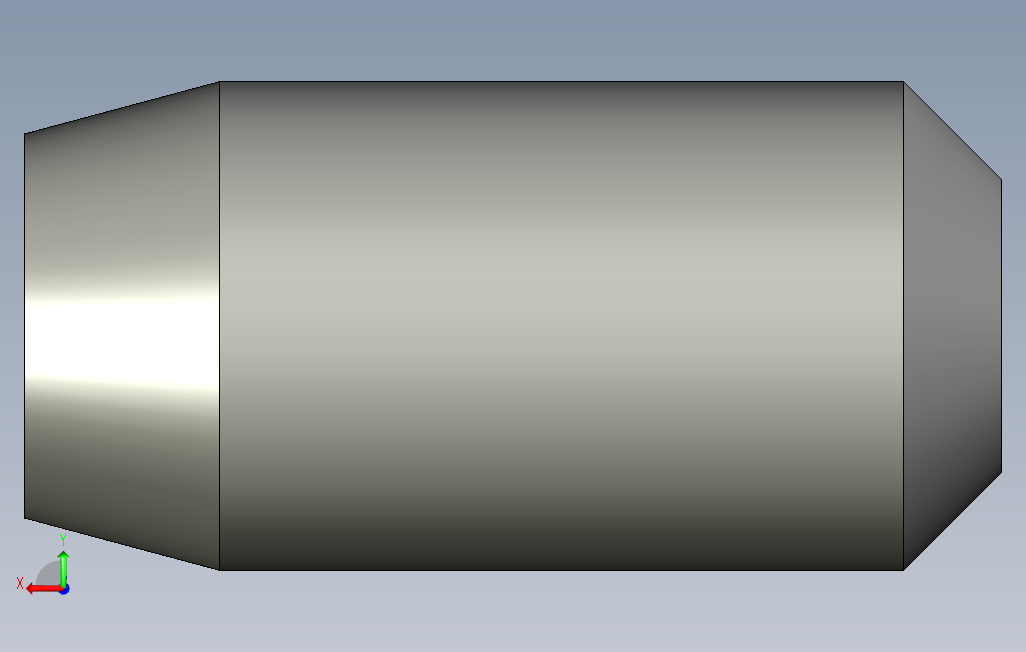 plma-d10-l20精密定位销-直杆锥头型.stp 背面视图