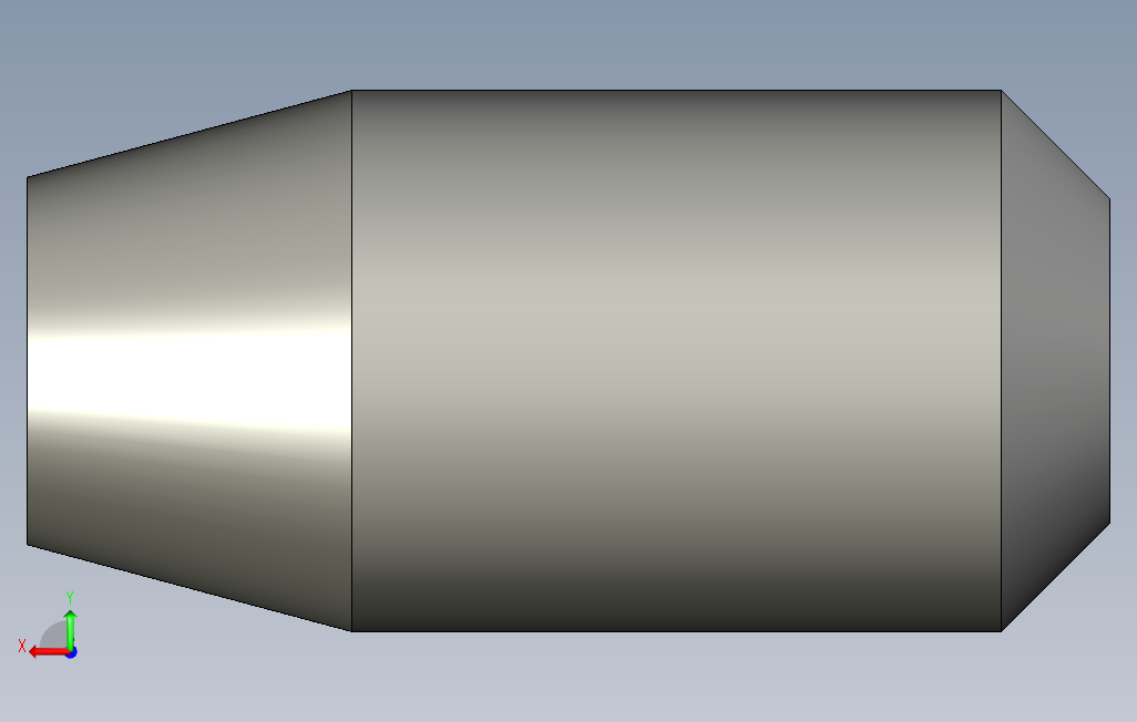 plma-d5-l10精密定位销-直杆锥头型.stp 背面视图