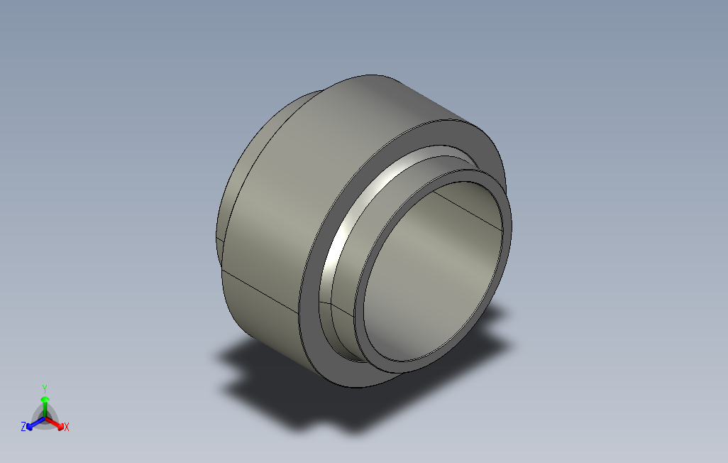 rebg-50带润滑槽向心关节轴承.stp
