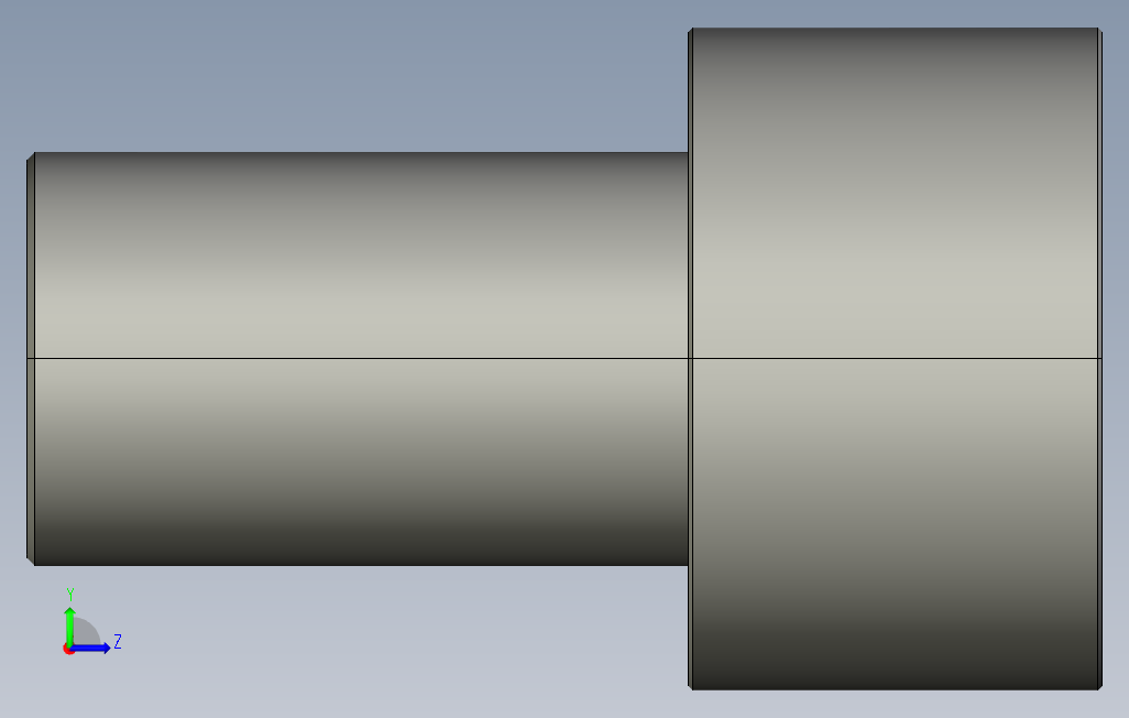 SCA-M10-L16内六角杯头螺栓.stp 左侧视图