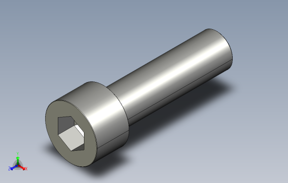 SCA-M10-L35内六角杯头螺栓.stp