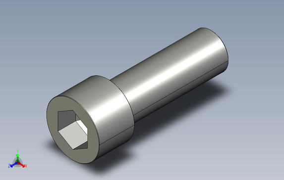 SCA-M12-L35内六角杯头螺栓.stp