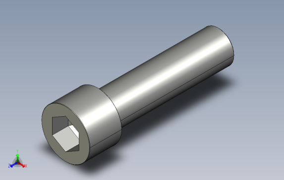 SCA-M12-L45内六角杯头螺栓.stp