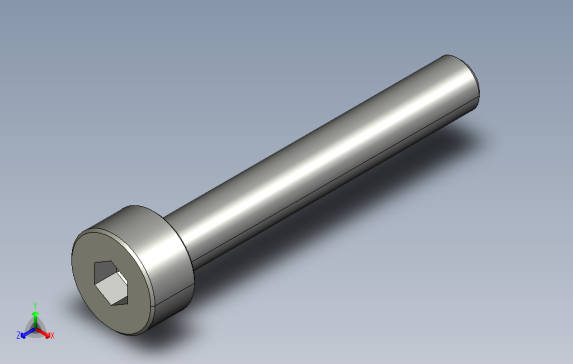 SCA-M2-L14内六角杯头螺栓.stp