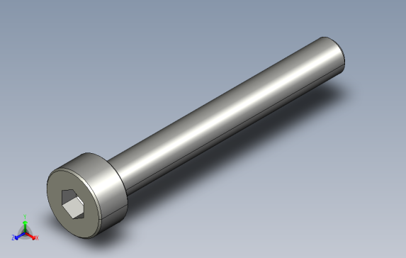 SCA-M2-L16内六角杯头螺栓.stp