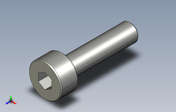 SCA-M2-L8内六角杯头螺栓.stp