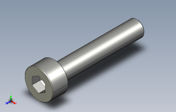 SCA-M3-L16内六角杯头螺栓.stp