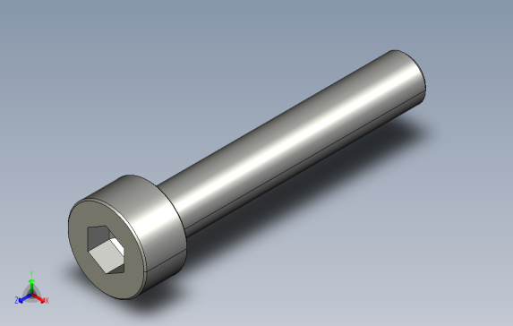 SCA-M3-L18内六角杯头螺栓.stp