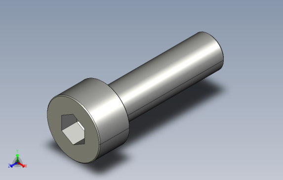 SCA-M4-L14内六角杯头螺栓.stp