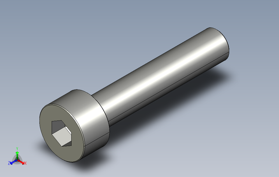 SCA-M4-L20内六角杯头螺栓.stp