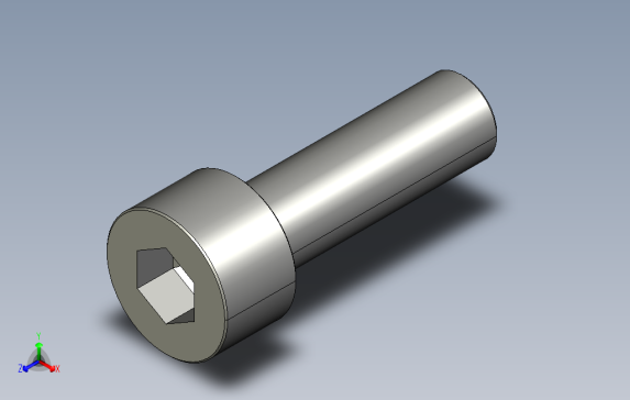 SCA-M5-L16内六角杯头螺栓.stp