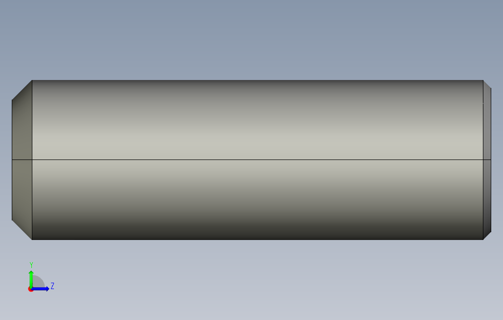SCE-M2-L6内六角止动螺丝.stp 左侧视图