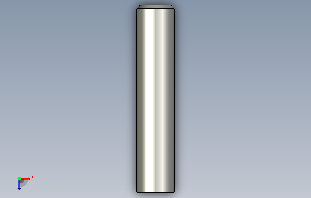 SCE-M4-L20内六角止动螺丝.stp 俯视图