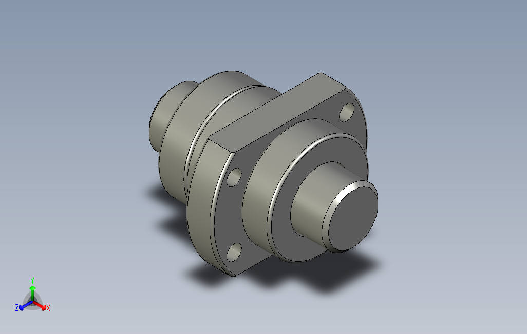 SFE2550滚珠花健、支撑座、滚珠丝杠、交叉导轨、直线模组.stp