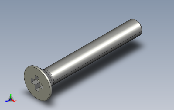 SFH-M1_6-L12十字槽沉头螺栓.stp