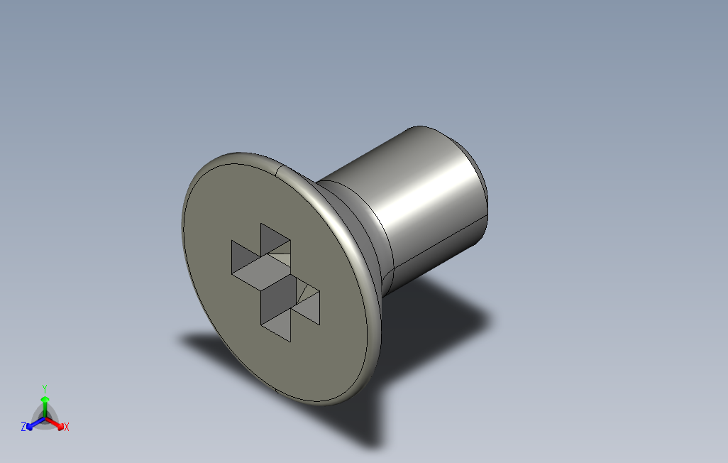 SFH-M1_6-L3十字槽沉头螺栓.stp