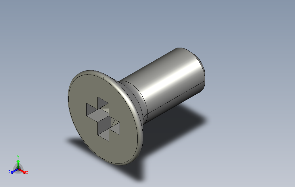 SFH-M1_6-L4十字槽沉头螺栓.stp