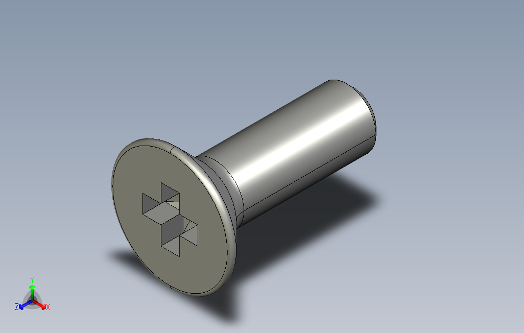 SFH-M1_6-L5十字槽沉头螺栓.stp