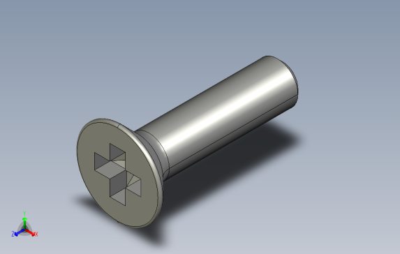 SFH-M2-L8十字槽沉头螺栓.stp