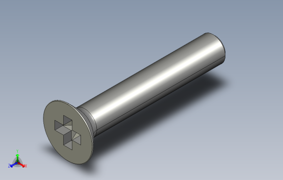 SFH-M5-L30十字槽沉头螺栓.stp