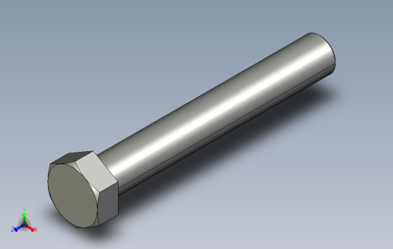 SHBH-M16-L110外六角螺栓.stp