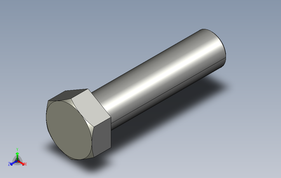 SHBH-M16-L65外六角螺栓.stp