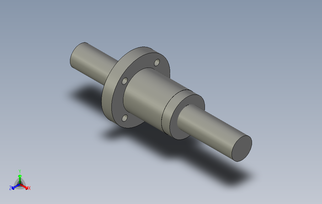 SLF20滚珠花健、支撑座、滚珠丝杠、交叉导轨、直线模组.stp
