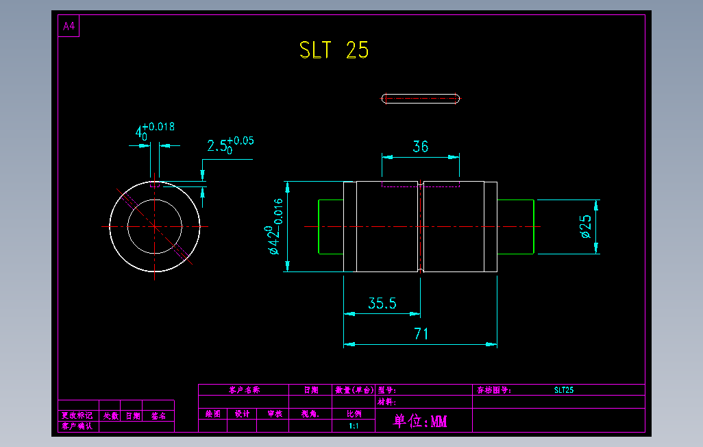 SLT25滚珠花健、支撑座、滚珠丝杠、交叉导轨、直线模组.dwg