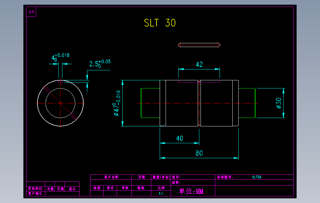 SLT30滚珠花健、支撑座、滚珠丝杠、交叉导轨、直线模组.dwg