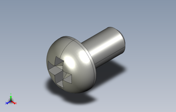 SPH-M2-L4十字槽盘头螺栓.stp