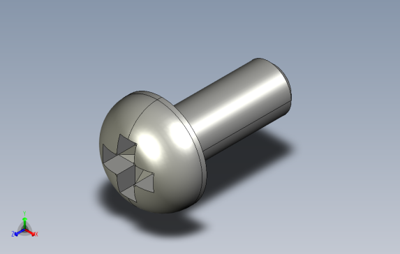 SPH-M2-L5十字槽盘头螺栓.stp