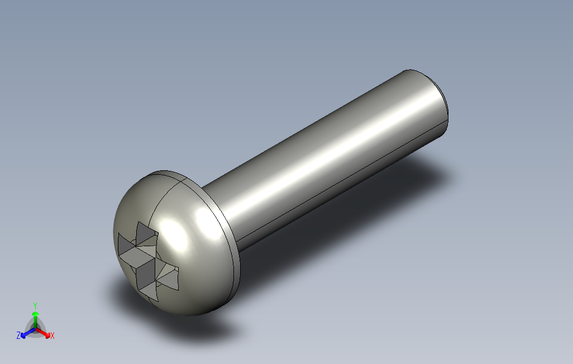 SPH-M4-L18十字槽盘头螺栓.stp