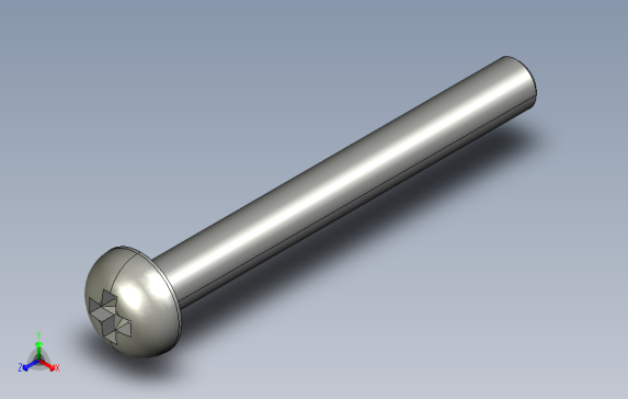 SPH-M6-L55十字槽盘头螺栓.stp