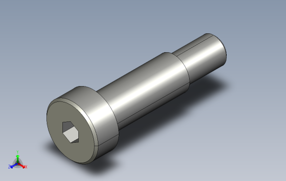 STJ-D10-L25内六角杯头凸肩螺栓.stp