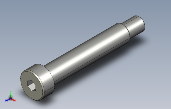 STJ-D20-L100内六角杯头凸肩螺栓.stp