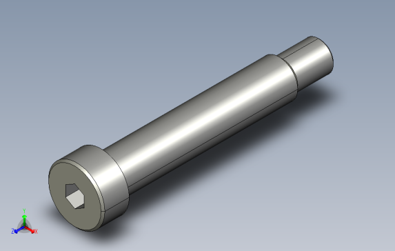 STJ-D20-L95内六角杯头凸肩螺栓.stp
