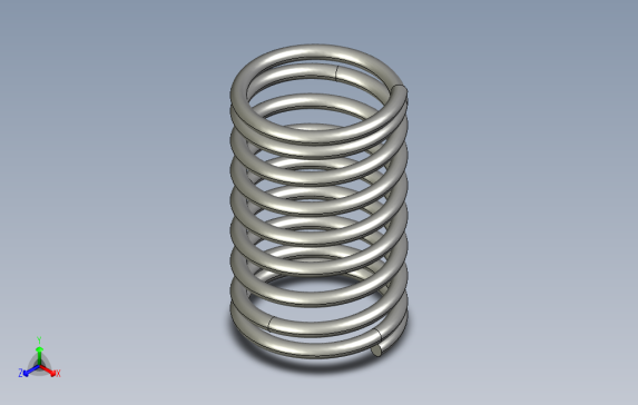 sum-d6-L10压缩弹簧-弹簧常数0.3至2.9.stp