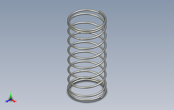 SUSL-D13-L30压缩弹簧.stp