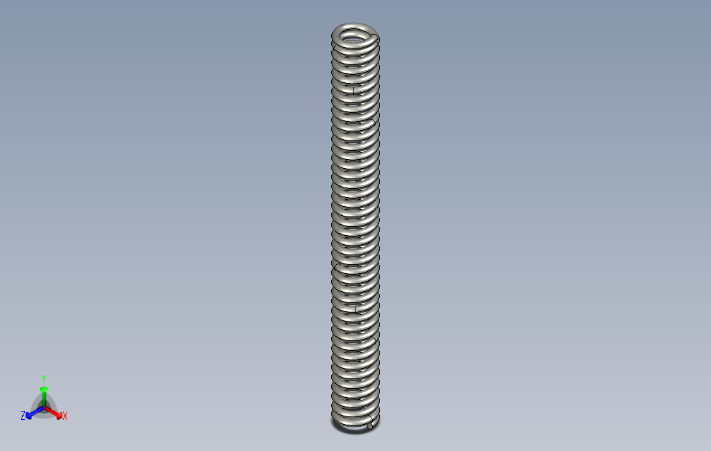 suw-d6-l60压缩弹簧-弹簧常数1.5至4.9.stp