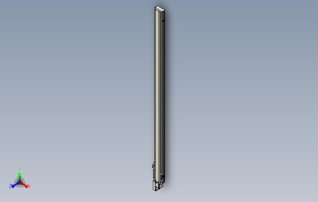 SYM14-L-2450滚珠花健、支撑座、滚珠丝杠、交叉导轨、直线模组.stp