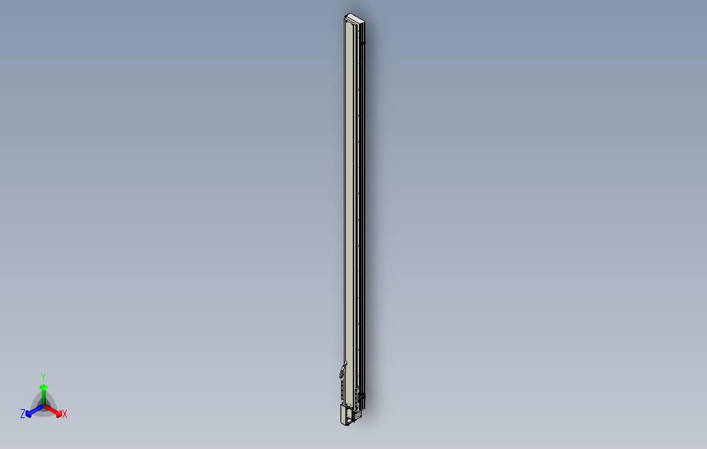 SYM14-L-2700滚珠花健、支撑座、滚珠丝杠、交叉导轨、直线模组.stp