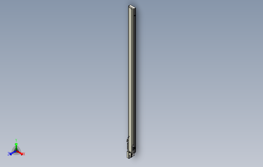 SYM14-L-2900滚珠花健、支撑座、滚珠丝杠、交叉导轨、直线模组.stp