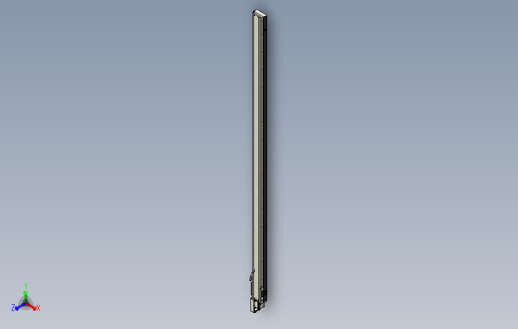 SYM14-L-3000滚珠花健、支撑座、滚珠丝杠、交叉导轨、直线模组.stp