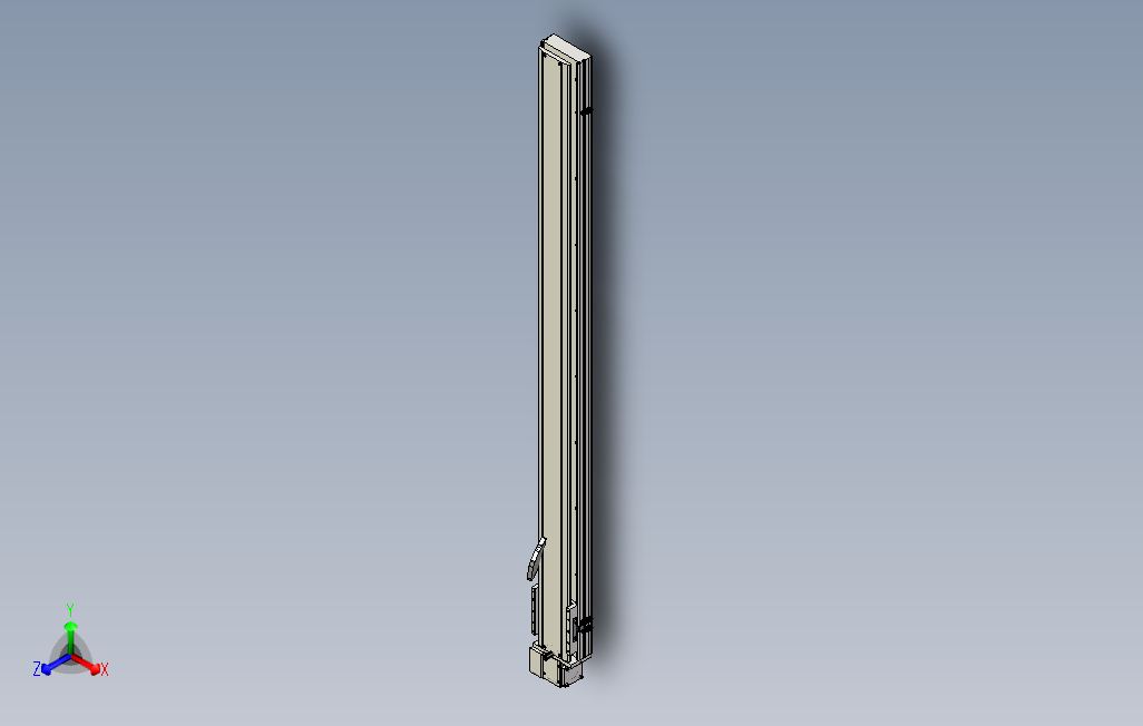 SYM14-LD-1550滚珠花健、支撑座、滚珠丝杠、交叉导轨、直线模组.stp